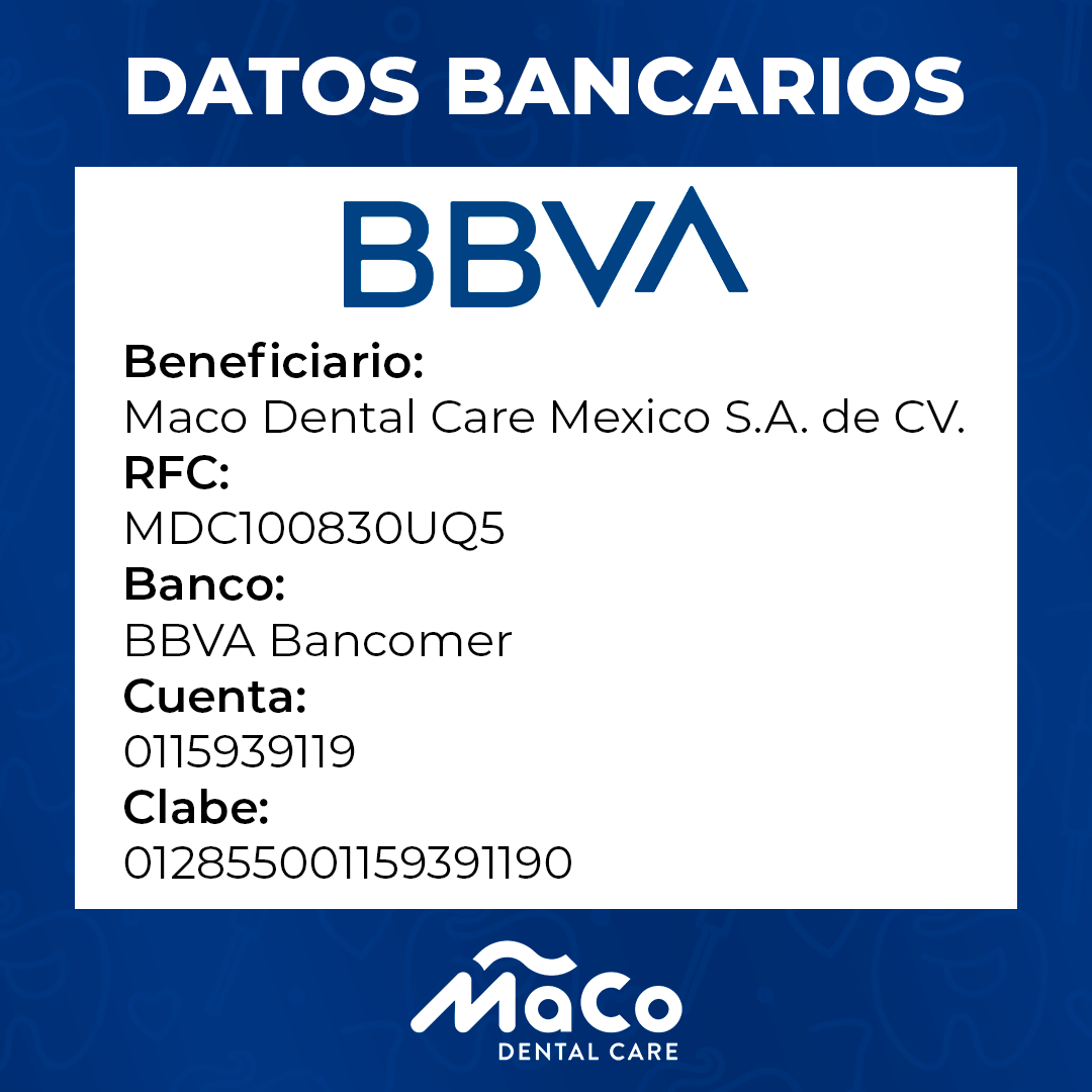datos bancarios MaCo Mexico