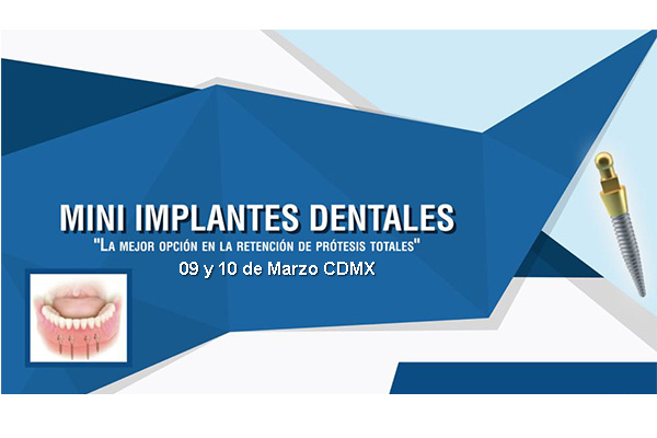 Curso Mini Implantes CDMX Marzo